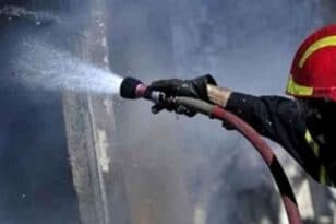 Μανωλάδα: Φωτιά σε παραπήγματα εργατών γης - Έσκασαν φιάλες υγραερίου - ΦΩΤΟ