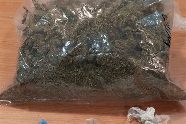 Συνελήφθη με 8,5 κιλά ακατέργαστης κάνναβης