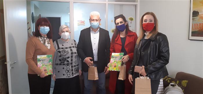 Πάτρα: Δύο ιδιαίτερες επισκέψεις στη «ΦΛΟΓΑ»