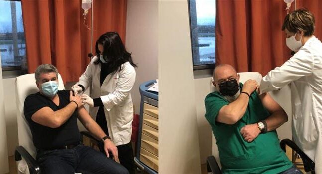 Ξεκίνησε ο εμβολιασμός των υγειονομικών στο Νοσοκομείο Αγρινίου