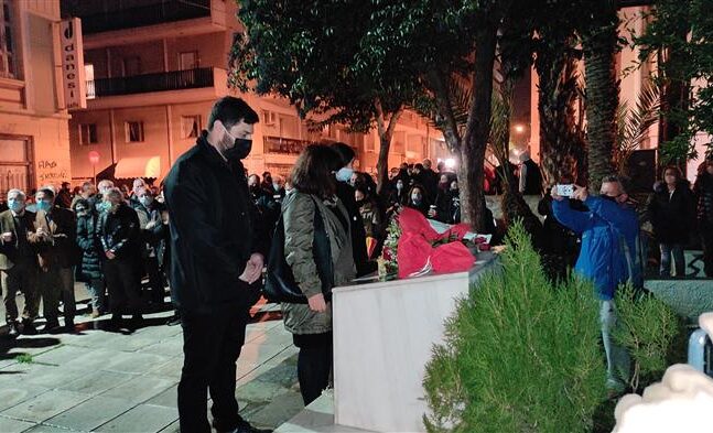 Πάτρα: Τίμησαν τη μνήμη του αδικοχαμένου αγωνιστή Νίκου Τεμπονέρα