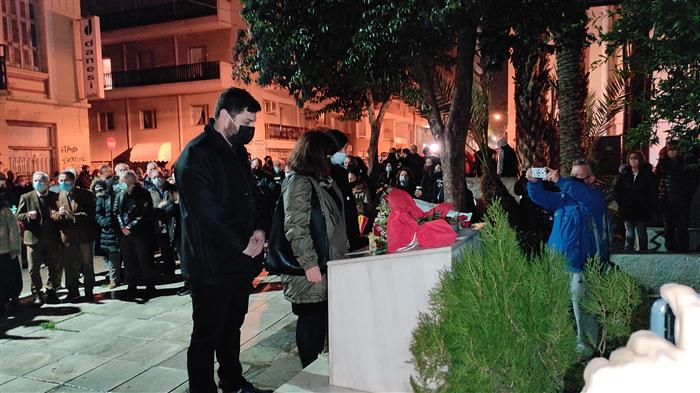 Πάτρα: Τίμησαν τη μνήμη του αδικοχαμένου αγωνιστή Νίκου Τεμπονέρα
