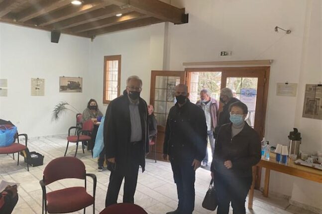 Στα Καλάβρυτα ο Μπονάνος για την διαχείριση των κρουσμάτων κορονοϊού στο «Καλλιμανοπούλειο»