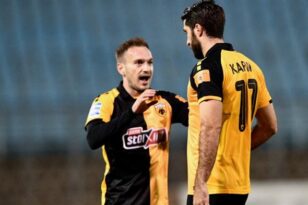 Κέρδισε Λαμία και ηρεμία η ΑΕΚ (1-0)