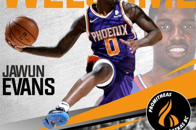 Ο JAWUN EVANS ΣΤΟΝ ΠΡΟΜΗΘΕΑ