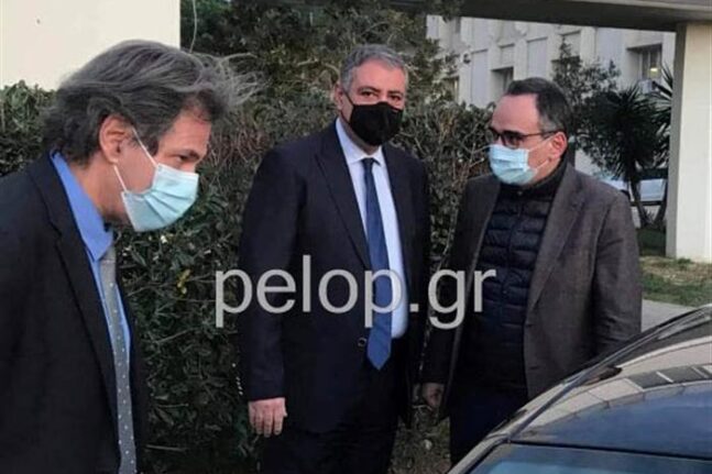 Στην Πάτρα ο αναπληρωτής υπουργός Υγείας Β. Κοντοζαμάνης