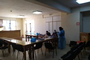 Δυτική Αχαΐα: Ράπιντ τεστ από τον ΕΟΔΥ στα Άνω Σουδενέϊκα