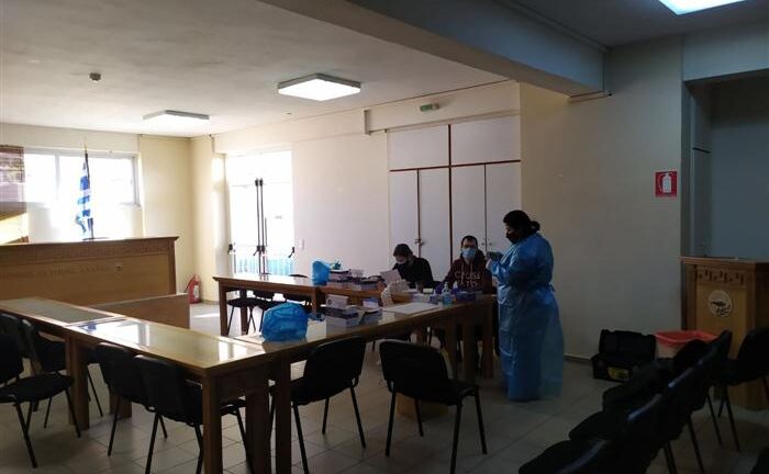 Δυτική Αχαΐα: Ράπιντ τεστ από τον ΕΟΔΥ στα Άνω Σουδενέϊκα