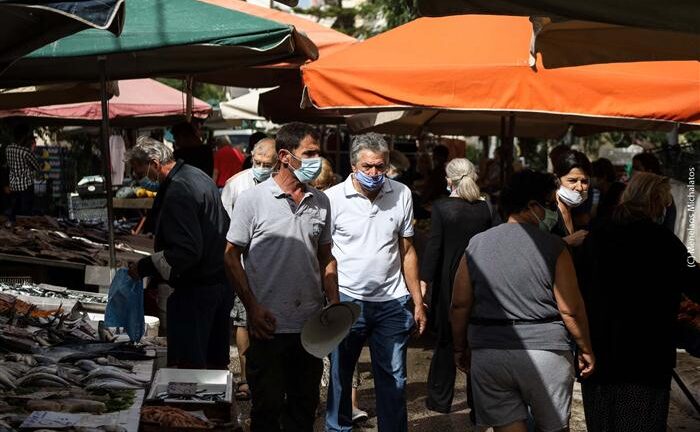 Πάτρα: Λαϊκή αγορά-Περίμεναν «πράσινο», μένει «κόκκινο»