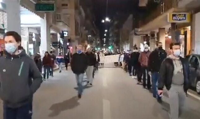 Πάτρα: Συγκέντρωση και πορεία για την αστυνόμευση στα ΑΕΙ