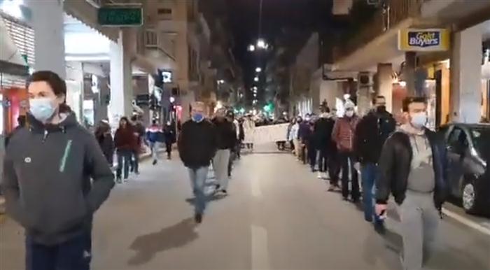 Πάτρα: Συγκέντρωση και πορεία για την αστυνόμευση στα ΑΕΙ