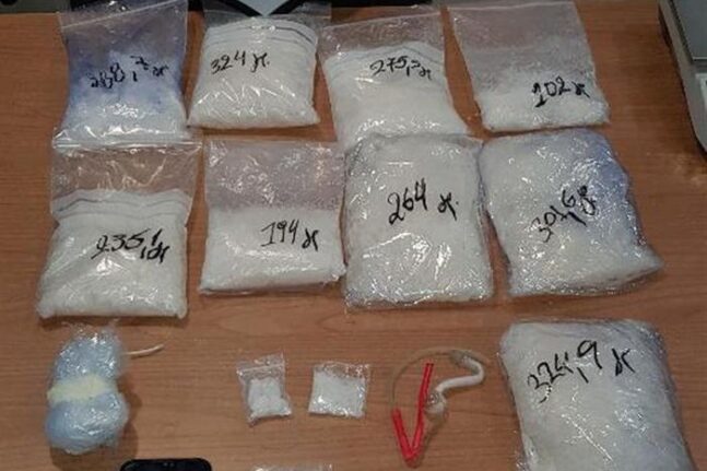 Πάτρα: Σύλληψη άνδρα στο λιμάνι με πάνω από 2 κιλά μεθαμφεταμίνης