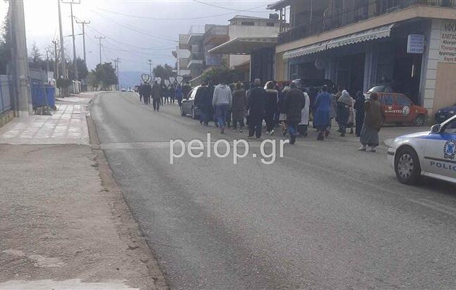 Κ. Αχαΐα: Πένθος και συγκατάβαση στη κηδεία της 8χρονης Ειρήνης