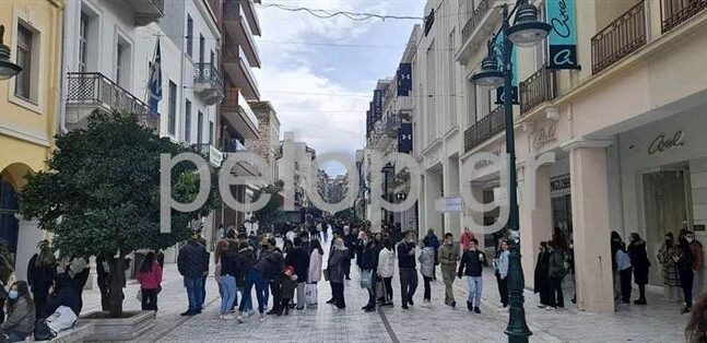 Αδιανόητες εικόνες κοσμοπλημμύρας στο κέντρο της Πάτρας