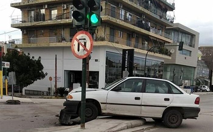 Τροχαίο στο ύψος της Αρέθα