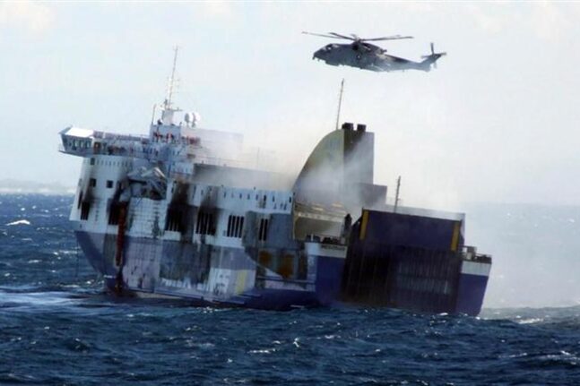 Norman Atlantic: Καταδίκη για πέντε άτομα - Στελέχη της εταιρείας αλλά και αξιωματικοί του πλοίου