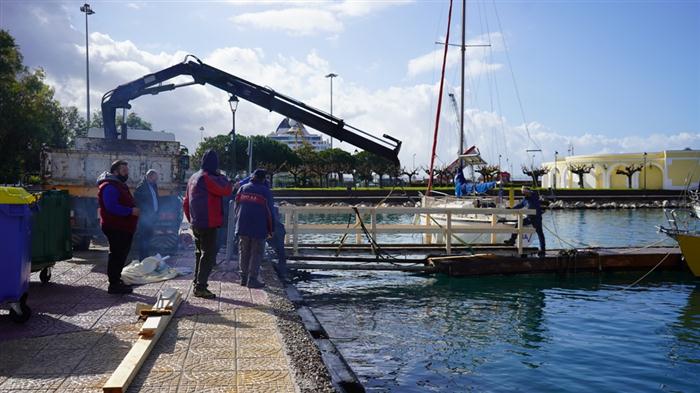 Πάτρα: Συνεχίζονται οι παρεμβάσεις στη Μαρίνα