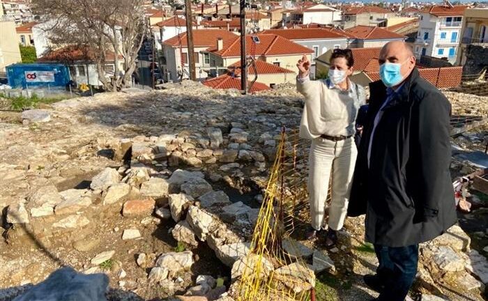 Ναύπακτος: Β.Γκίζας και Ολ.Βικάτου στις εργασίες ανάδειξης του Κάστρου
