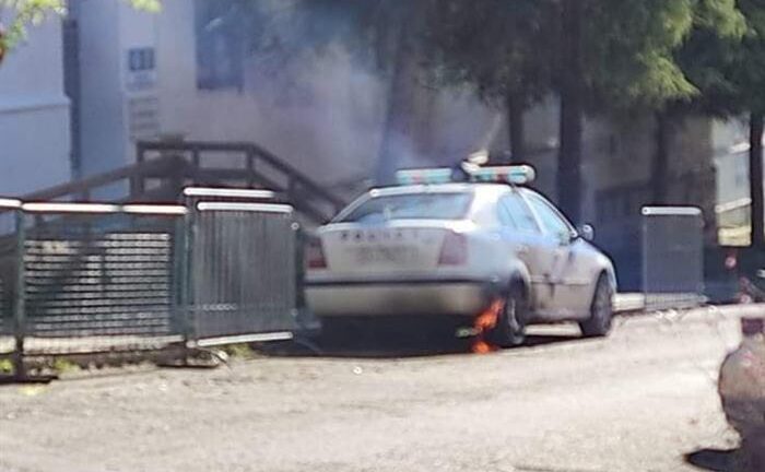 Πάτρα: Εμπρησμός «για τον Κουφοντίνα»