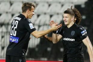 Ο ΠΑΟΚ φόρτσαρε και συνέτριψε 5-2 τη Λαμία