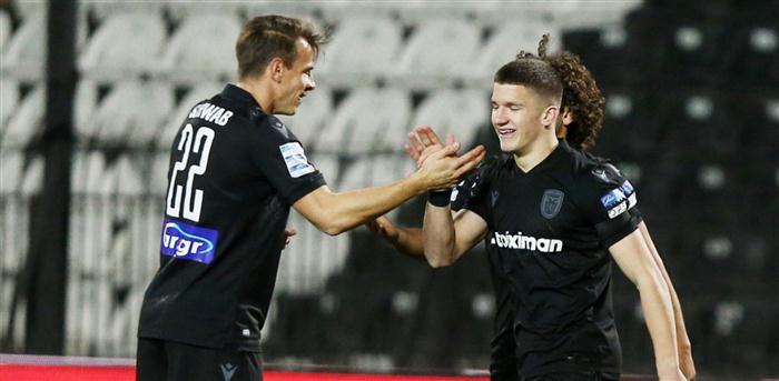 Ο ΠΑΟΚ φόρτσαρε και συνέτριψε 5-2 τη Λαμία