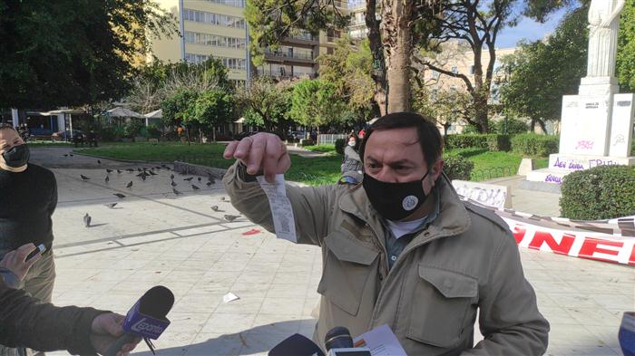 Στεργίου: Ιδού η απόδειξη για το "γεύμα" στον Τσίπρα - Δύο μπριός ήταν