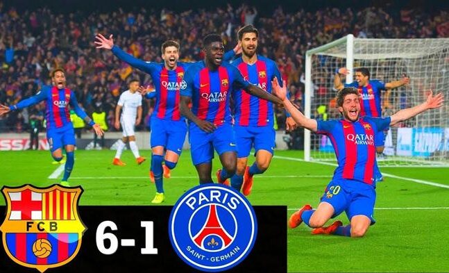 Μπαρτσελόνα - Παρί, τέσσερα χρόνια μετά το 6-1