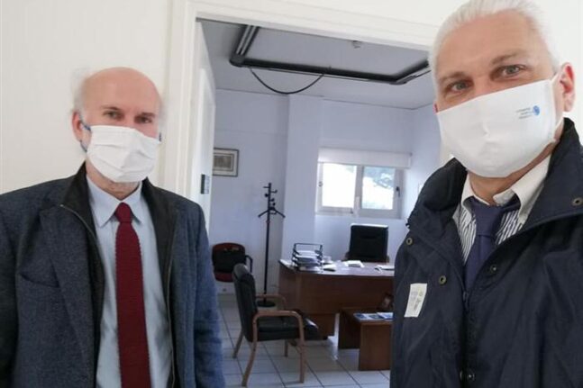 Ο Φ. Ζαΐμης στο Κέντρο Ανανεώσιμων Πηγών και Εξοικονόμησης Ενέργειας