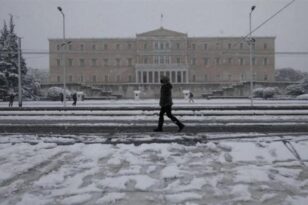 «Μήδεια»: Η σύγκριση με τις χιονοπτώσεις του 2017 και του 2008