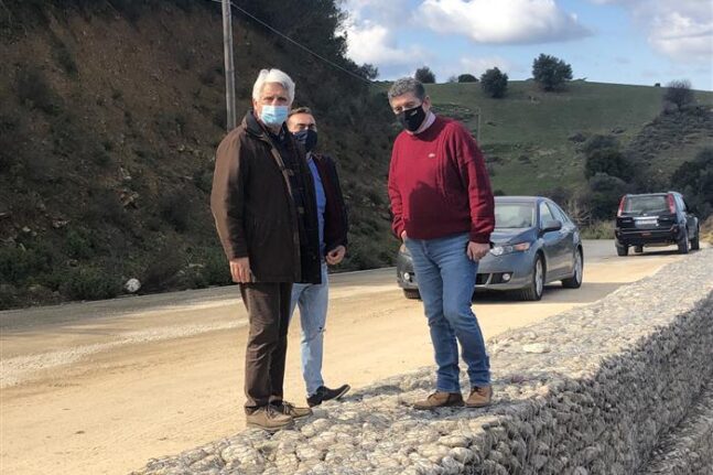 Δυτ. Αχαΐα- ΧΥΤΑ Φλόκα: Επίσκεψη σε εργασίες αποκατάστασης