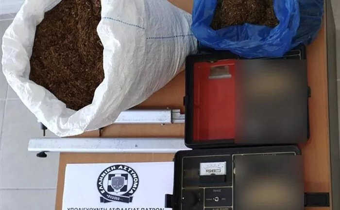 Πάτρα: Με λαθραίο καπνό και πακέτα τσιγάρων συνελήφθη άνδρας