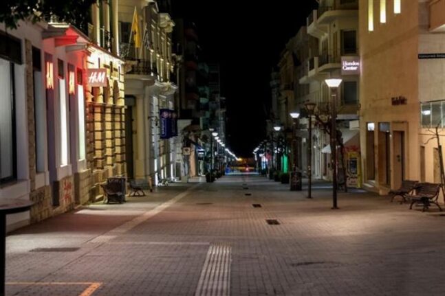 Ηράκλειο: Άγριο ξύλο στο κέντρο της πόλης - ΒΙΝΤΕΟ