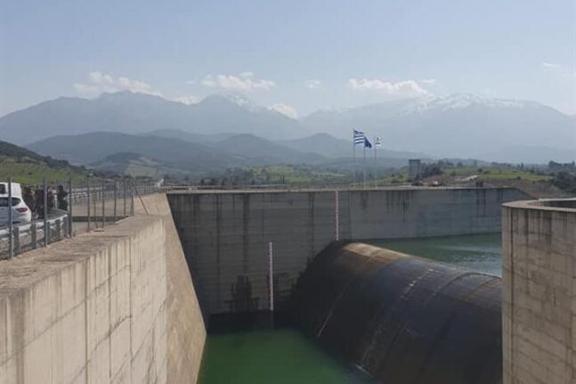 Αχαΐα: Γέμισε το φράγμα και είναι έτοιμο να δώσει νερό