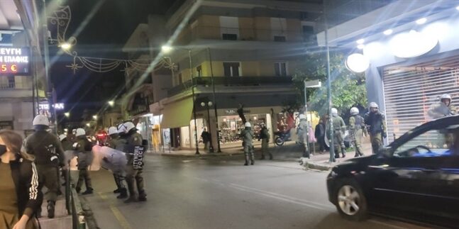 Ένταση σε πορεία για την αστυνομική βία στη Νίκαια