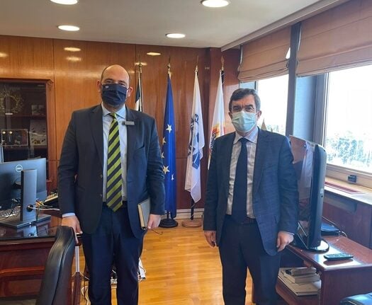 Συνάντηση Ι. Φωτήλα με τον Ελ. Οικονόμου για την αντεγκληματική πολιτική