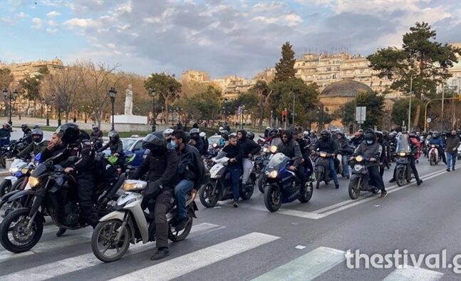 Μοτοπορεία στη Θεσσαλονίκη για τον 23χρονο Ιάσονα