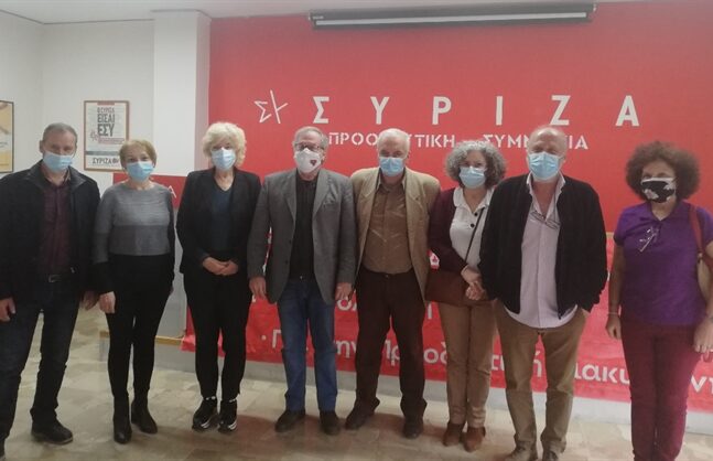 Πάτρα: Συνάντηση με εργαζόμενους του ΠΓΝΠ είχαν Αναγνωστοπούλου-Μάρκου