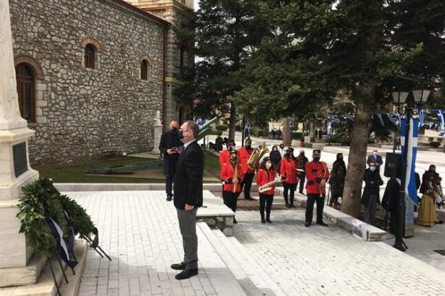 Ο εορτασμός της 25ης Μαρτίου σε Αγία Λαύρα και Κλειτορία