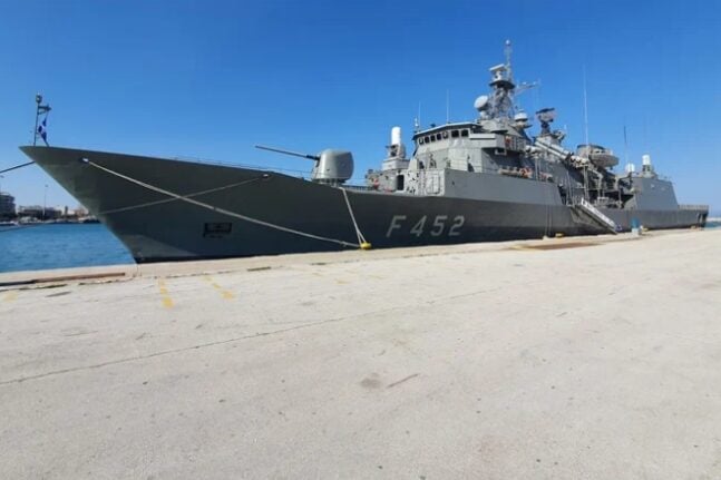 Πολεμικά πλοία στην Πάτρα για την «ΑΡΙΑΔΝΗ 2021»