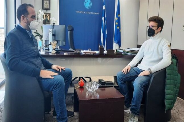 Συνάντηση υποψήφιου βουλευτή με τον Ν. Φαρμάκη