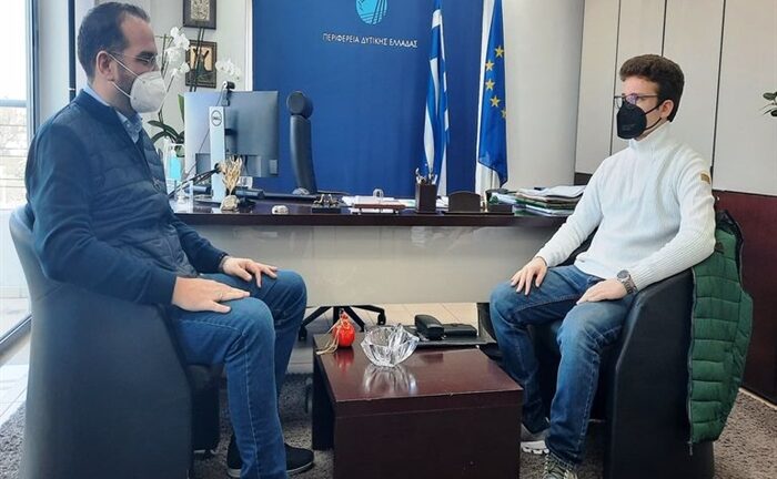 Συνάντηση υποψήφιου βουλευτή με τον Ν. Φαρμάκη