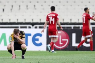 Ο Ολυμπιακός διέλυσε με 5-1 την τραγική ΑΕΚ