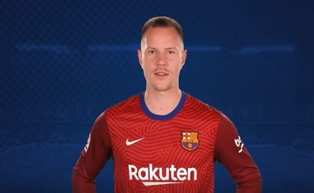 Ο τερματοφύλακας της Μπαρτσελόνα στέλνει μήνυμα στους πρόσφυγες της Μόρια