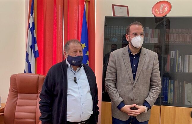 Αιγιάλεια: Περιοδεία του Περιφερειάρχη Ν. Φαρμάκη