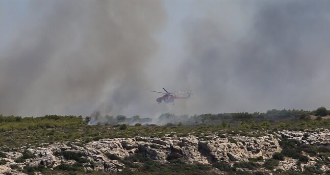 Κρήτη: Μεγάλη φωτιά - Κινητοποίηση της Πυροσβεστικής