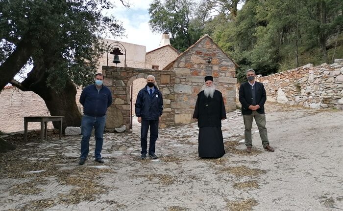 Αχαΐα: Την Ιερά Μονή Ομπλού επισκέφθηκε ο Φωκίων Ζαΐμης
