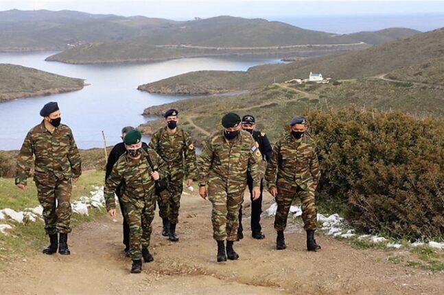 Επίσκεψη Φλώρου σε Χίο και φυλάκια
