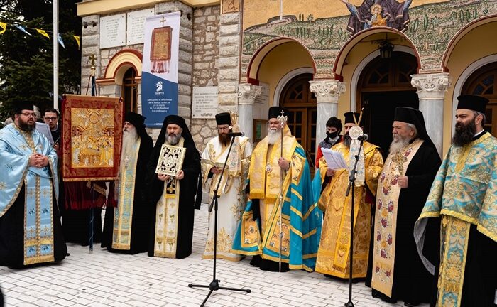 Αγία Λαύρα: Ιερώνυμος στην «Π»: Μαζεύονται όλα τα αντίγραφα του Λαβάρου - Ποτέ πια άδεια» Αγία Λαύρα: Ιερώνυμος στην «Π»: Μαζεύονται όλα τα αντίγραφα του Λαβάρου - Ποτέ πια άδεια»