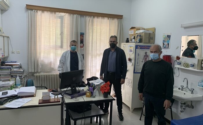 Ερύμανθος: Ενημερώθηκε ο Μπαρής για εμβολιασμούς σε Χαλανδρίτσα και Ερυμάνθεια
