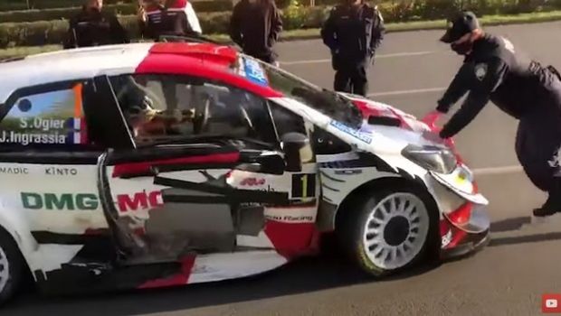 WRC: Ο Οζιέ τράκαρε σε δημόσιο δρόμο και «επιτέθηκε» σε αστυνομικό!